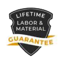 Lifetime Labor Material Guarantee